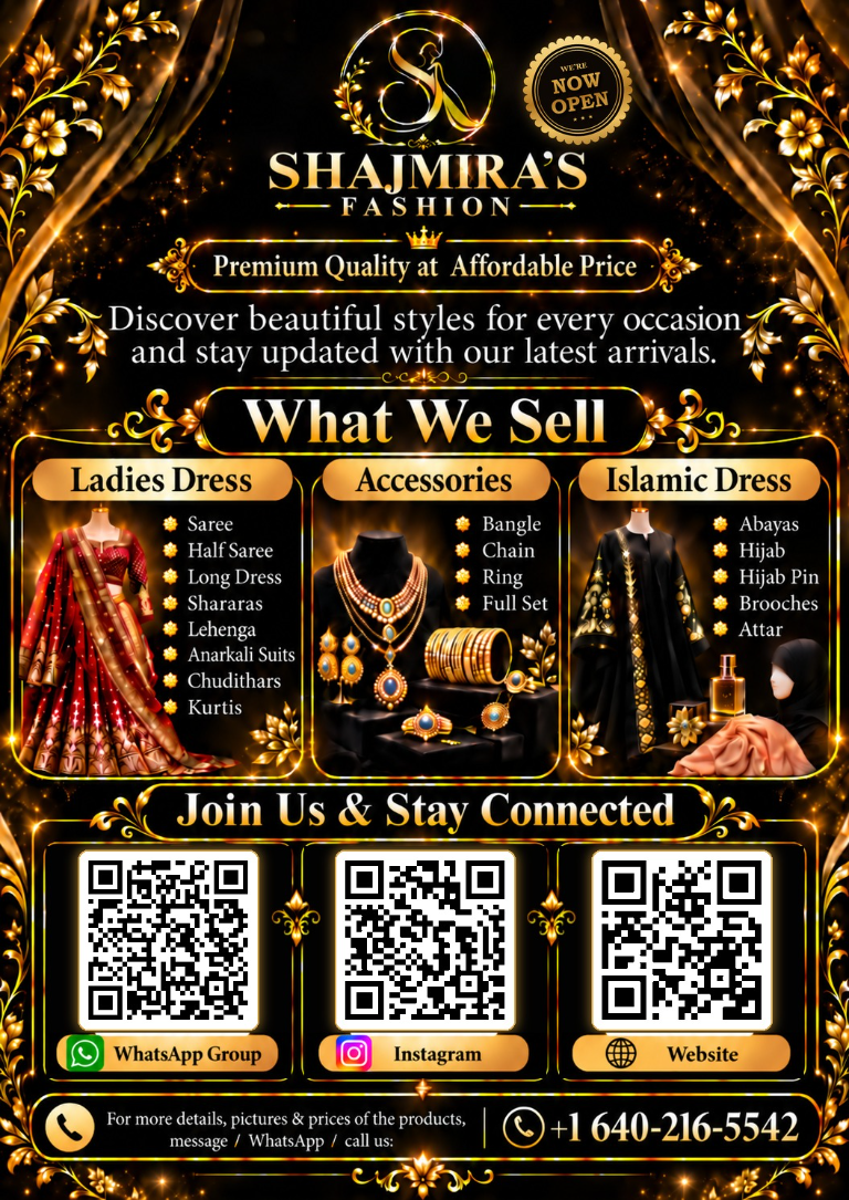 Shajmira's Fashion — ladies' dresses, accessories and Islamic dress
